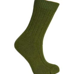 Merinould Strømper Lime | Str. 35/38
