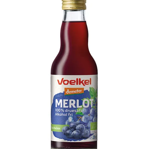 Merlot ren druesaft Demeter Økologisk