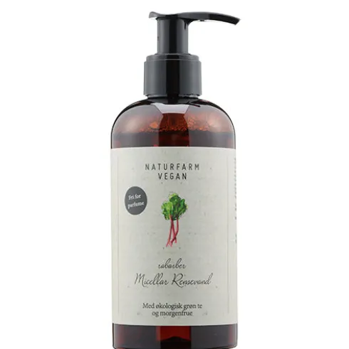 Micellar Rensevand Rabarber