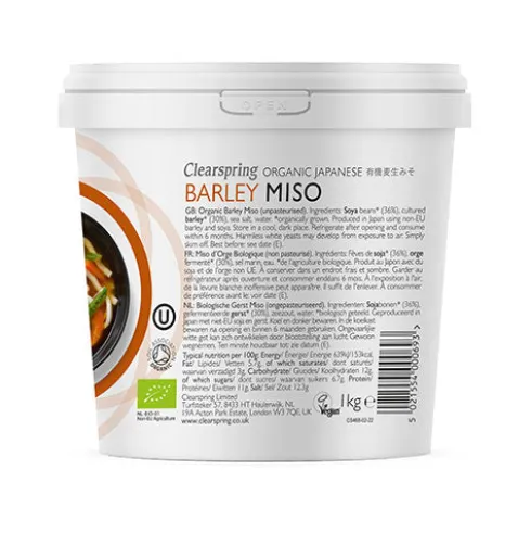 Miso Barley (Byg Miso) Upasteuriseret Økologisk