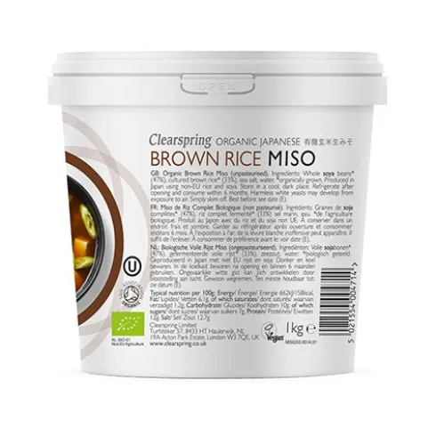 Miso Brown Rice Upasteuriseret Økologisk
