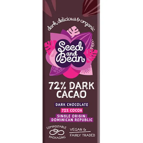 Mørk Chokolade 72% Økologisk