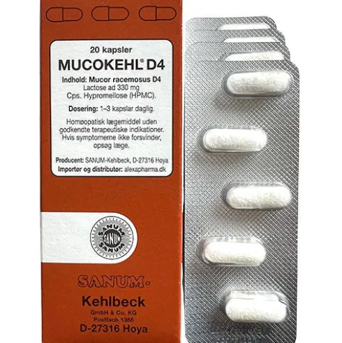 Mucokehl kapsler D4