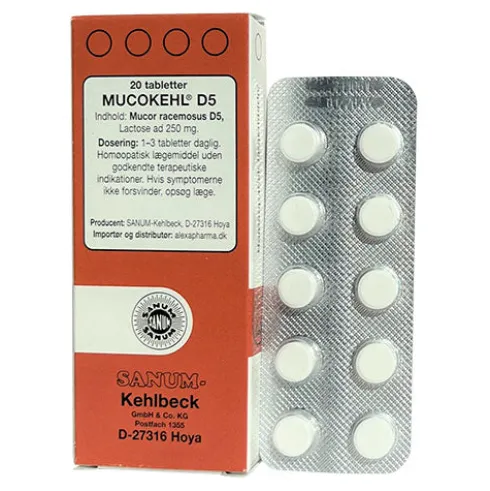 Mucokehl Tabletter D5