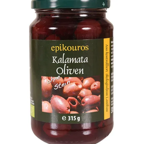 Oliven Kalamata U. Sten Økologisk