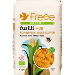 Organic Majs & Ris Fusilli Pasta Gl.fri Doves Økologisk | 500 g