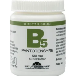 Pantotensyre 120 Mg
