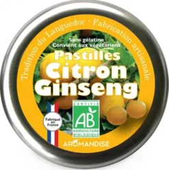 Pastiller Økologisk | Citron Og Ginseng