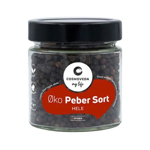 Peber Sort Hel Økologisk