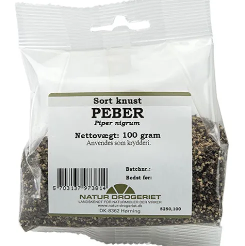 Peber Sort Knust