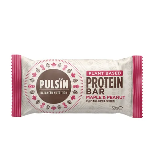 Proteinbar Glutenfri Økologisk | Maple & Peanut