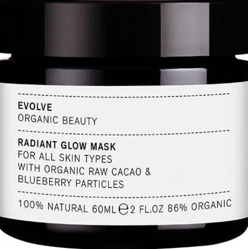 Radiant Glow Mask With Blueberry Particles
