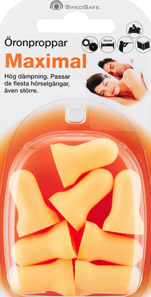 Ørepropper Maximal Dæmpning | 4 pk