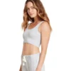 Ribbed Seamless Bra Dove | Str. Xl