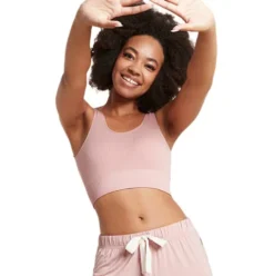 Ribbed Seamless Bra Dusty Pink | Str. M