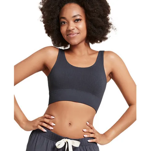 Ribbed Seamless Bra Storm | Str. Xl