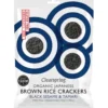 Rice Cracker Økologisk | Black Sesame