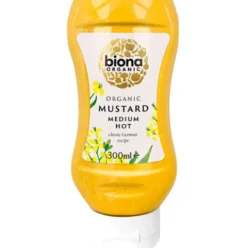 Sennep Medium Hot (Squeezy) Økologisk