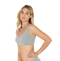 Shaper Crop Bra Lysegrå | Str. Xl