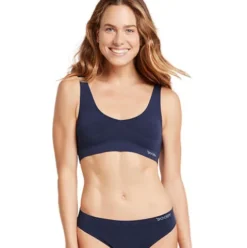 Shaper Crop Bra Navy | Str. S