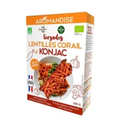 Shirataki & Rød Linse Fusilli Økologisk