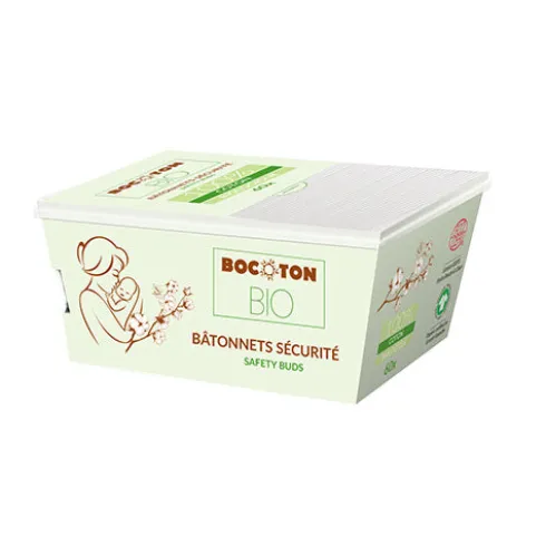 Sikkerhedsvatpinde Af Øko. Bomuld T. Baby/barn