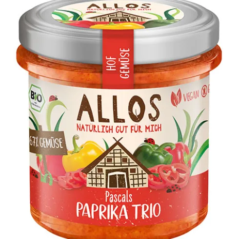 Smørepålæg Paprika Trio Økologisk