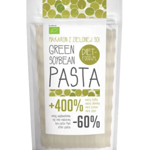 Soja Fettuccine Grøn Økologisk Glutenfri