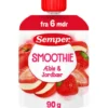 Sommer Smoothie Med Æble Og Jordbær Fra 6 Mdr.