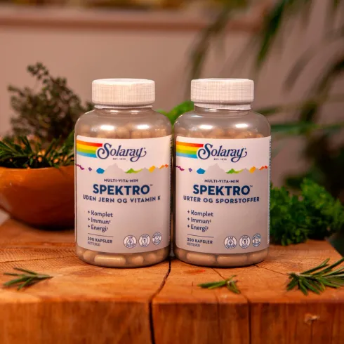 Spektro Multi-vitamin M. Jern Og K2