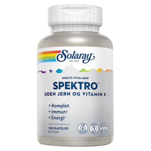 Spektro Multi-vitamin U. Jern Og Vit. K.