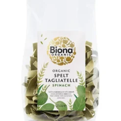 Spelt Tagliatelle Spinat Pasta Økologisk