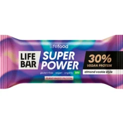 Super Power Proteinbar Økologisk | Almond Cookie