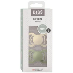 Supreme Silicone Size 2 Ivory/Sage 2 PACK
