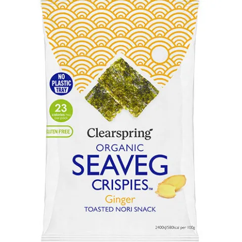 Tang Chips Økologisk (4 gr) | Ingefær Seaveg Crispies
