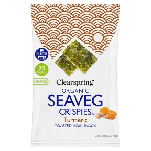 Tang Chips Økologisk | Gurkemeje Seaveg Crispies