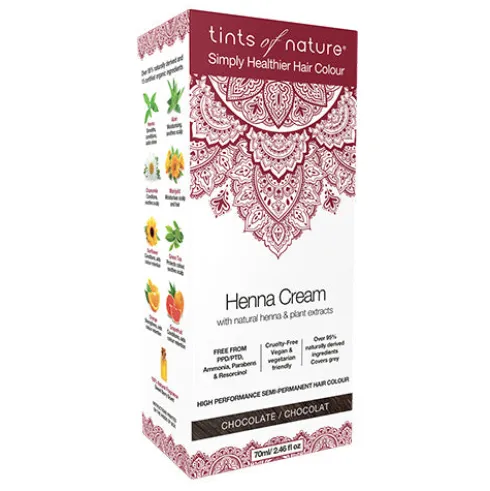 Tints of Nature Henna Hårfarve Creme | Chocolate