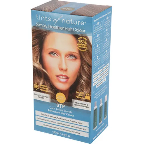 Tints of Nature Permanent Hårfarve | Mørk Toffee Blond 6TF