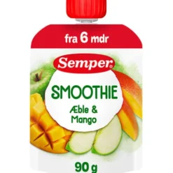Tropisk Frugtsmoothie Med Mango & Æble Fra 6 Mdr.