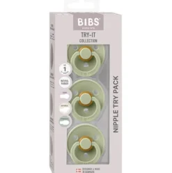 Try-it Colour Size 1 Sage 3 Pack