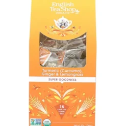 Turmeric Ginger & Lemongras Økologisk