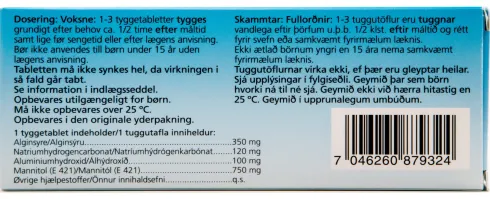Tyggetabetter | 20 Tabl.