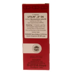 Utilin S D6 Kapsler (Rød)