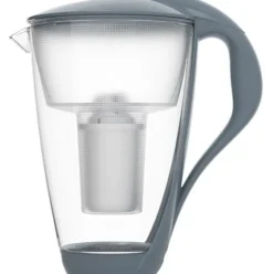 Vandfilterkande 2,0 L Glas | Stålgrå
