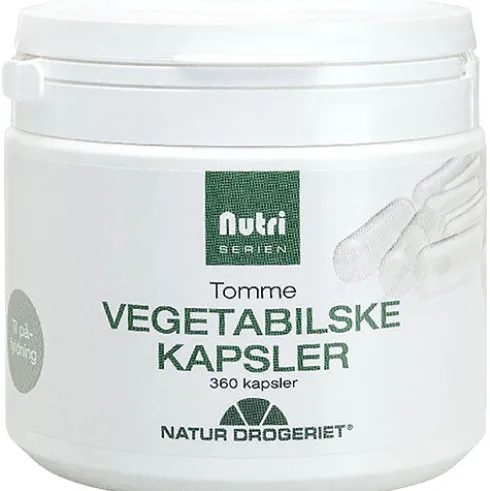 Vegetabilske Kapsler Tomme