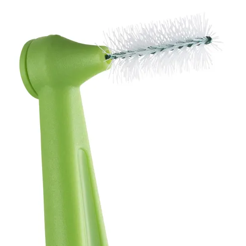 Vinklede Mellemrumsbørster | 0,8 mm Grøn
