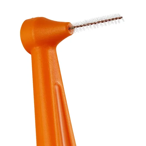 Vinklede Mellemrumsbørster | 0,45 mm Orange