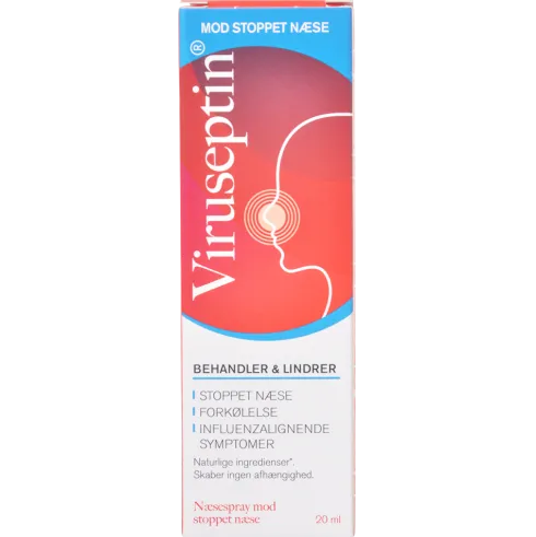 Viruseptin Næsespray Mod Stoppet Næse