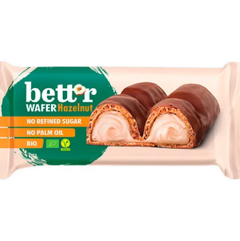 Wafer Økologisk | Hasselnød