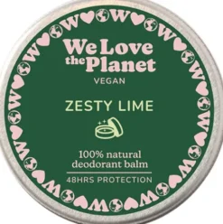 We Love The Planet Deodorant Balm | Zesty Lime